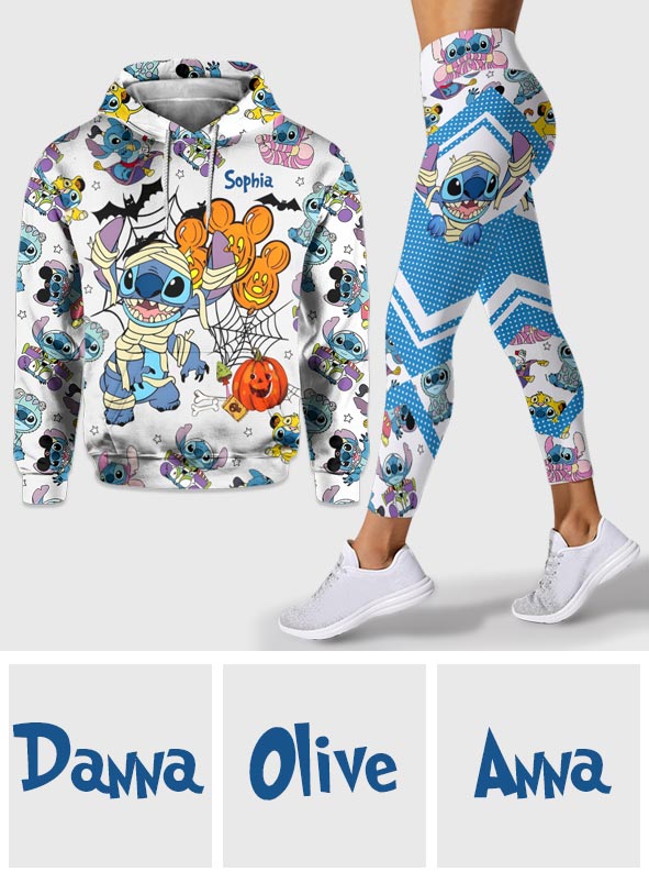 Cute Monsters - Personalized Ohana Hoodie and Leggings