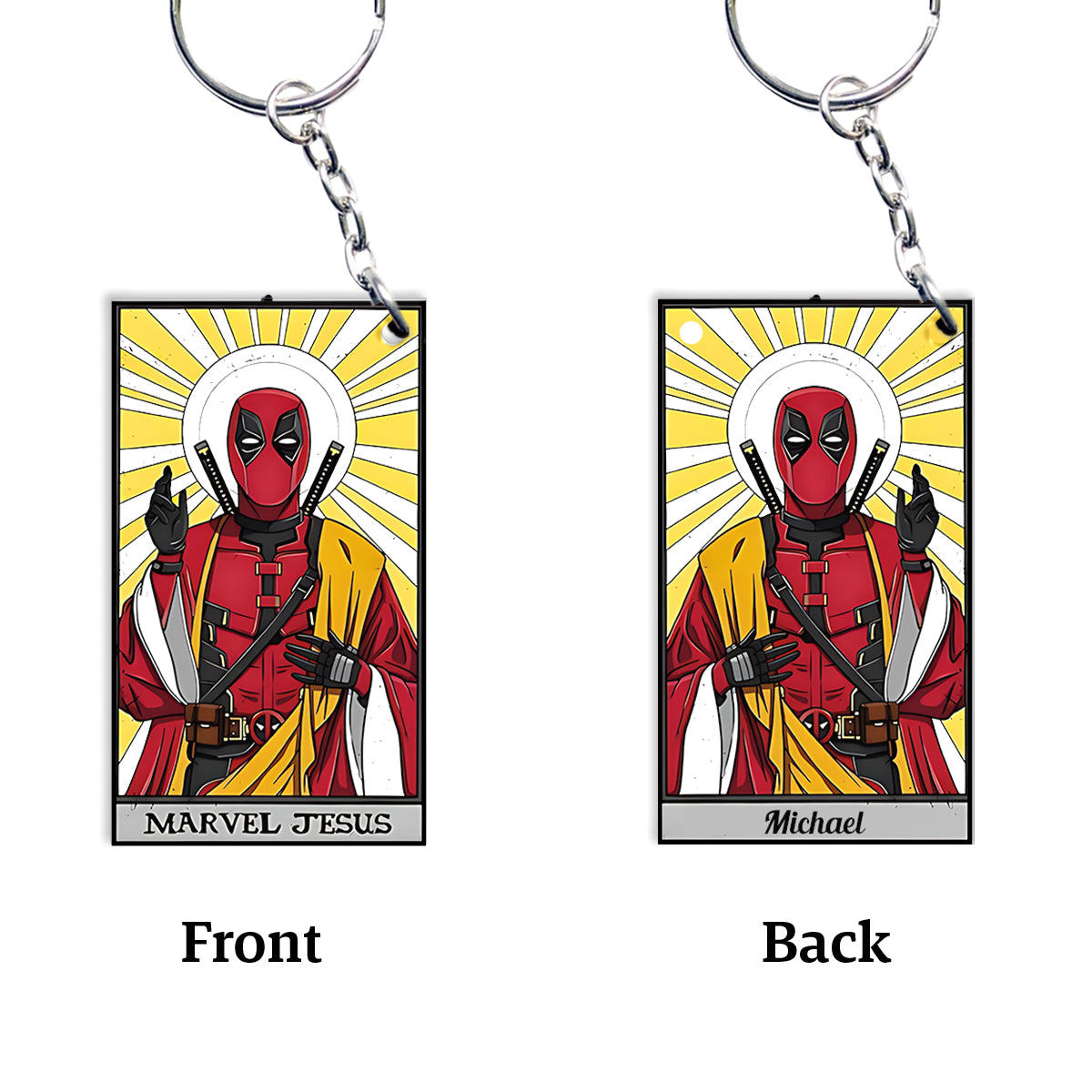 Superheoro God - Personalized The Psychopath Keychain