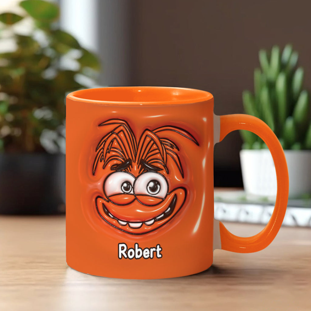It's Okay To Feel All The Feels - Personalized Accent Mug