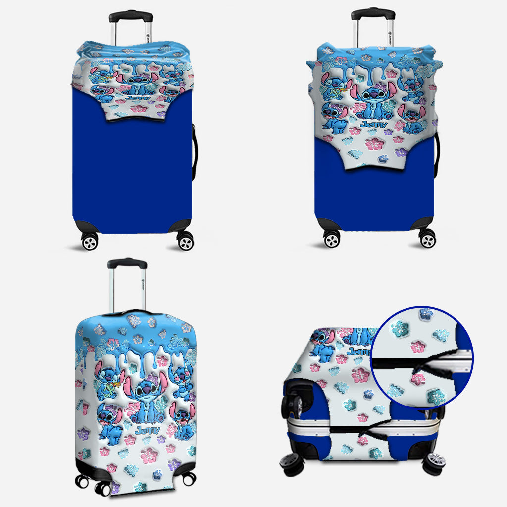 Ohana Means Family - Personalized Ohana Luggage Cover