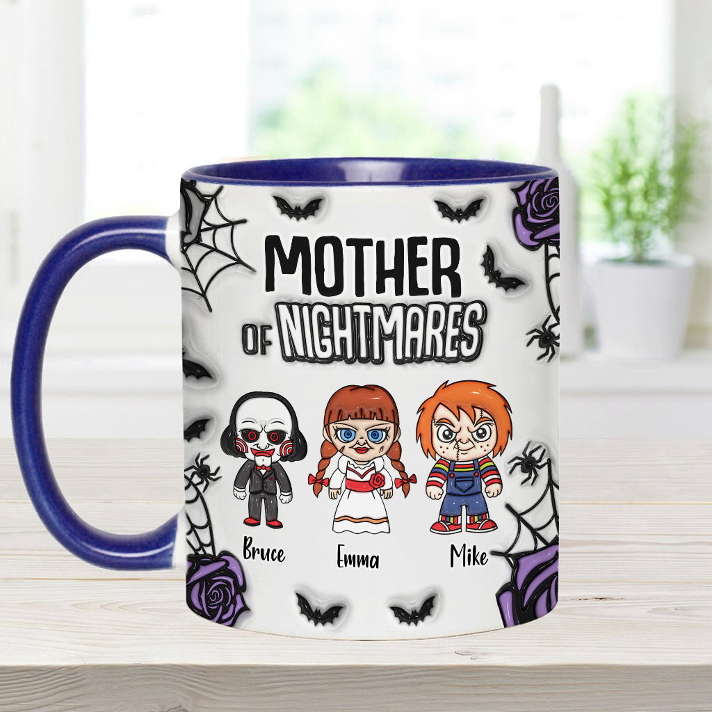 Mother Of Nightmares - Personalized Mother Accent Mug