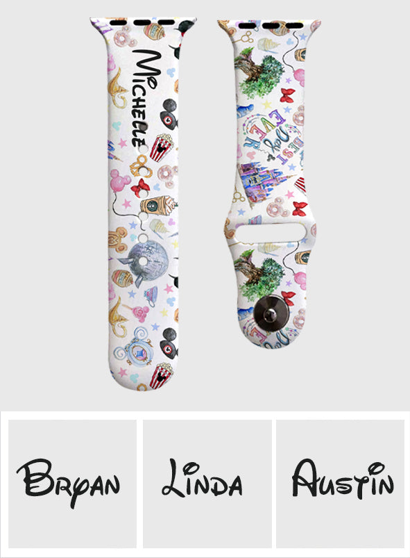 Love Magic Mouse Ears - Personalized Mouse Apple Watch Band