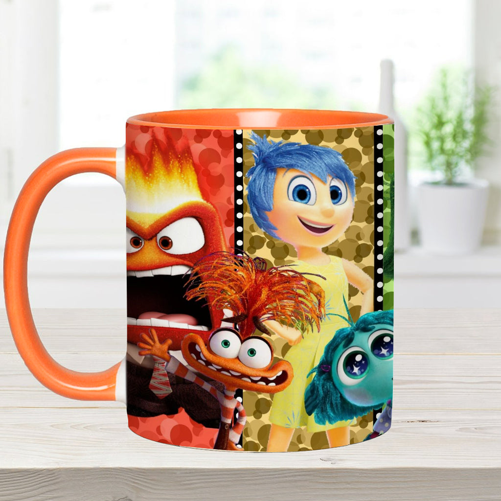 It's Ok To Feel All The Feels - Personalized Mouse Accent Mug