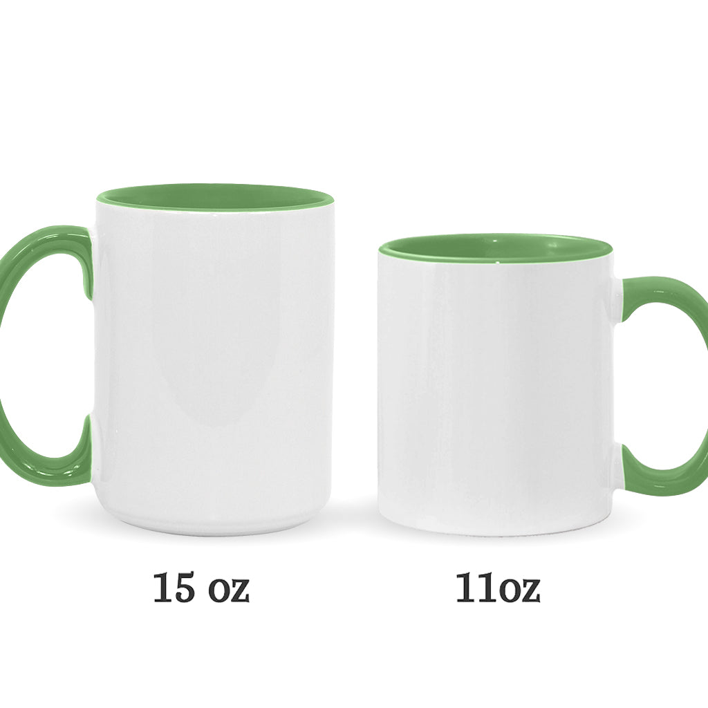 Inhale the Good Sh*t Exhale the Bullsh*t - Personalized Weed Accent Mug