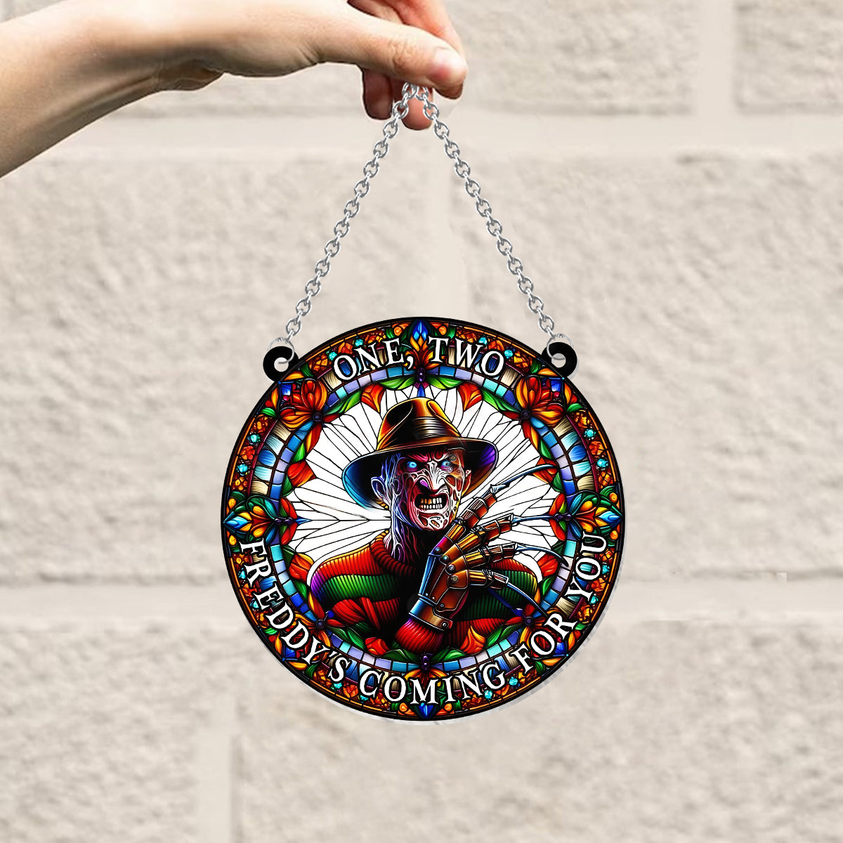Coming For You - Window Hanging Suncatcher Ornament