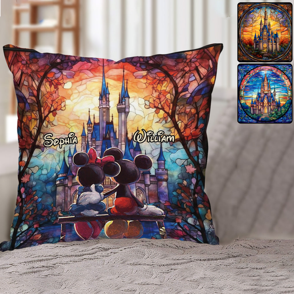 You & Me We Got This - Personalized Mouse Throw Pillow