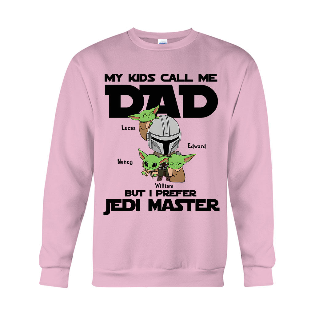 Best Dad In The Galaxy Any Title - Personalized The Force T-shirt And Hoodie