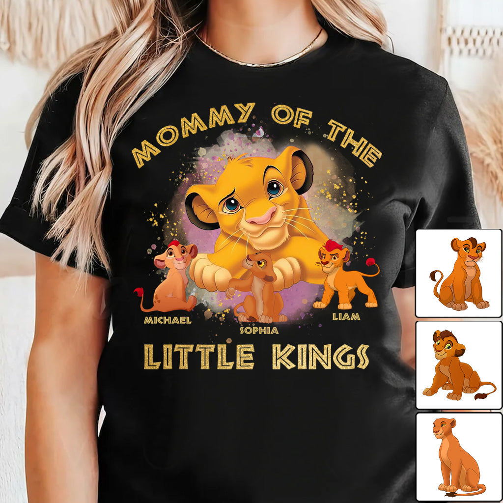 Mommy Of The Little Kings - Personalized Mouse T-shirt And Hoodie