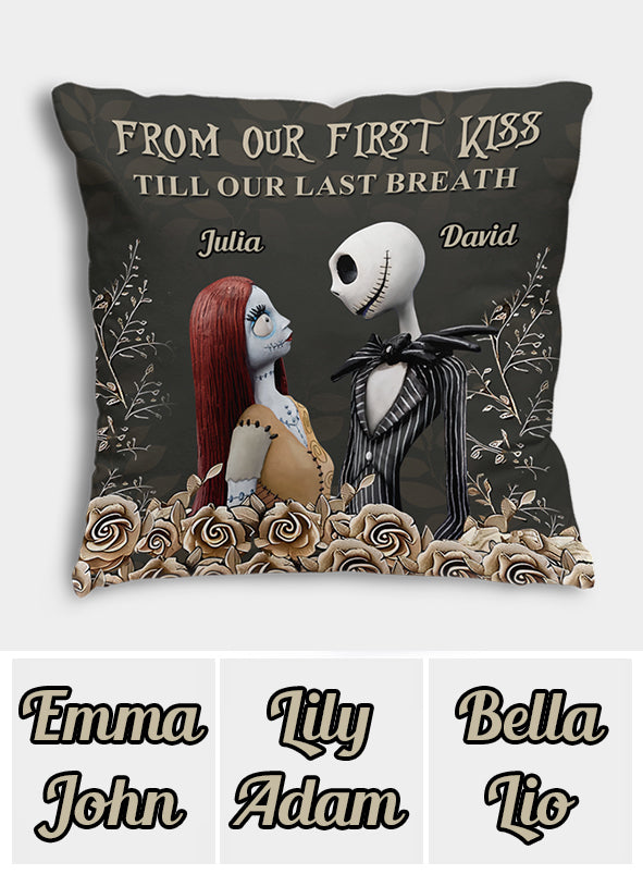 I See Your Scars - Personalized Nightmare Throw Pillow