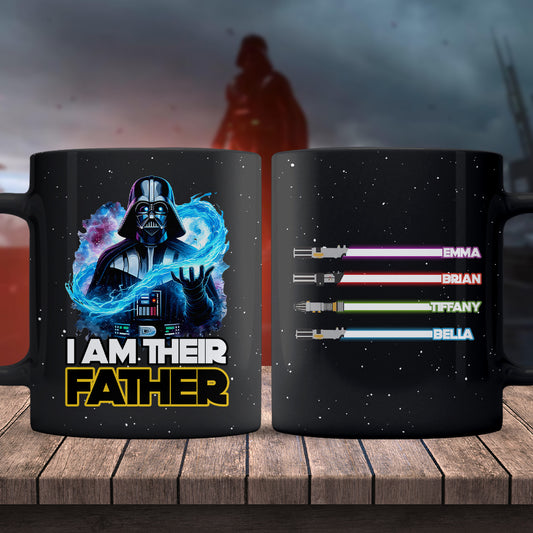 I Am Their Father - Personalized The Force Mug