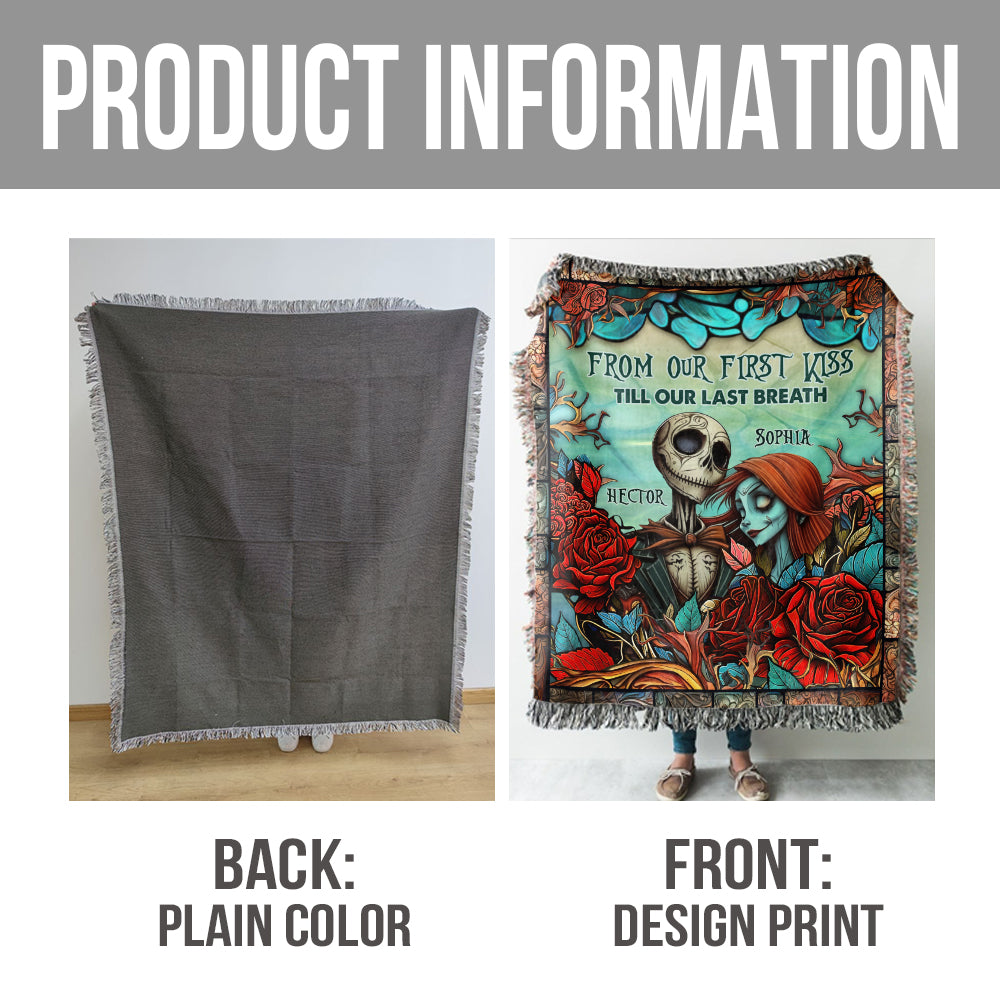 I See Your Scars - Personalized Nightmare Woven Blanket