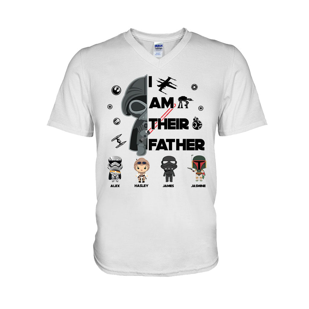 I Am Their Father - Personalized The Force T-shirt And Hoodie