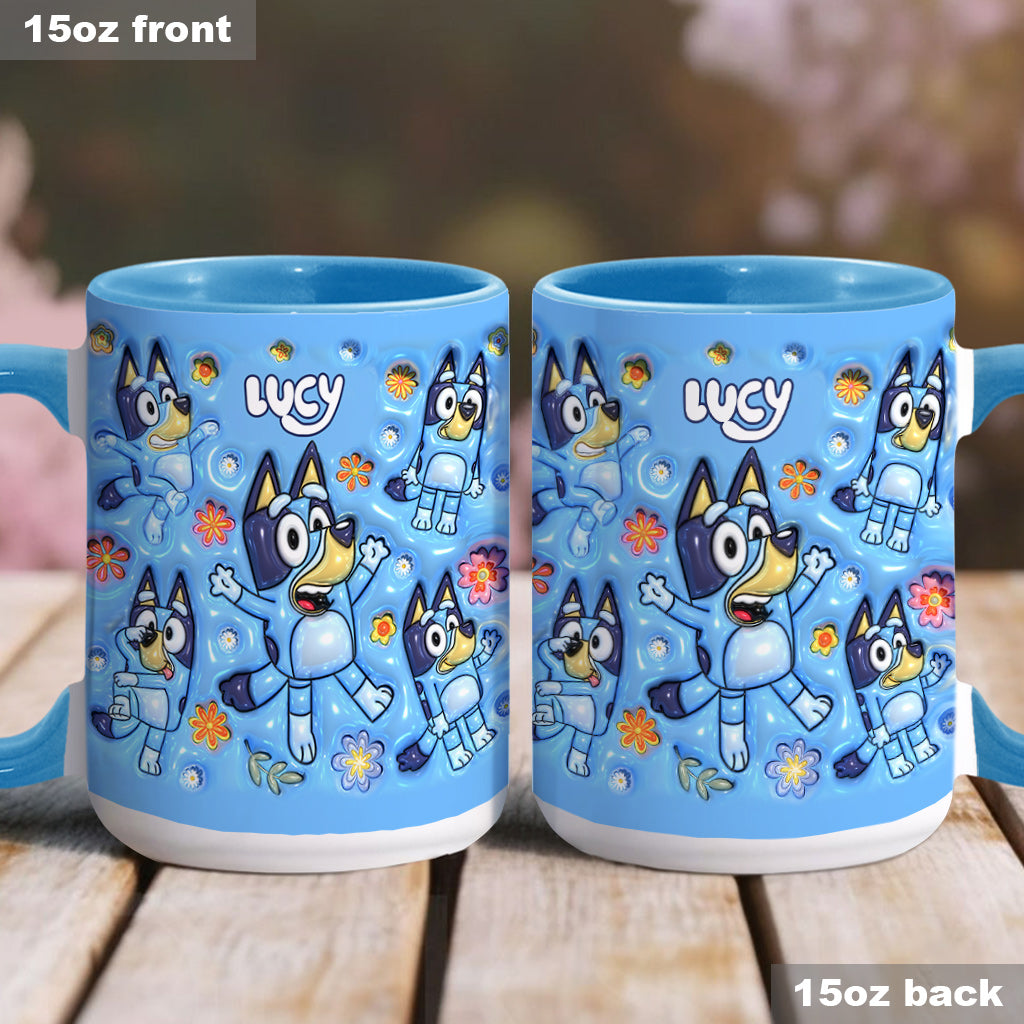 Cool Dog - Personalized Mouse Accent Mug