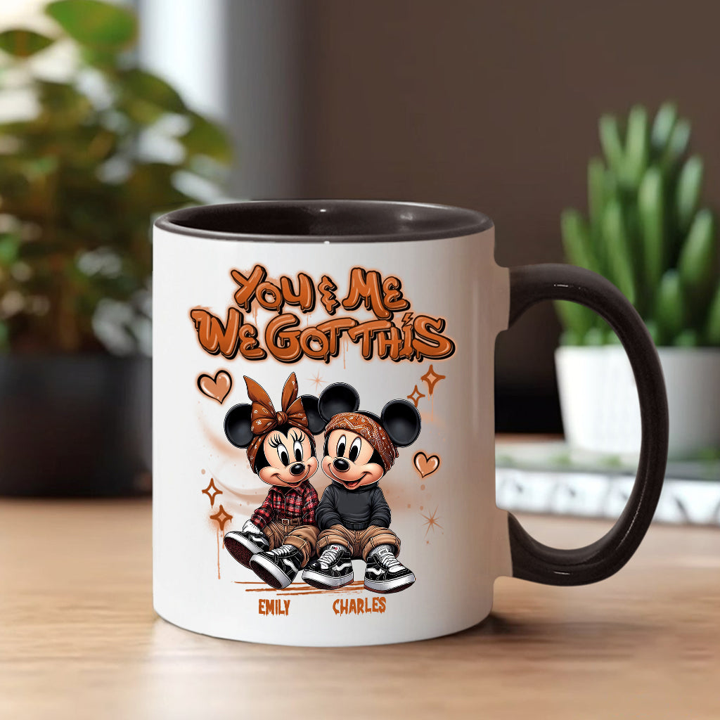 We Got This - Personalized Mouse Accent Mug