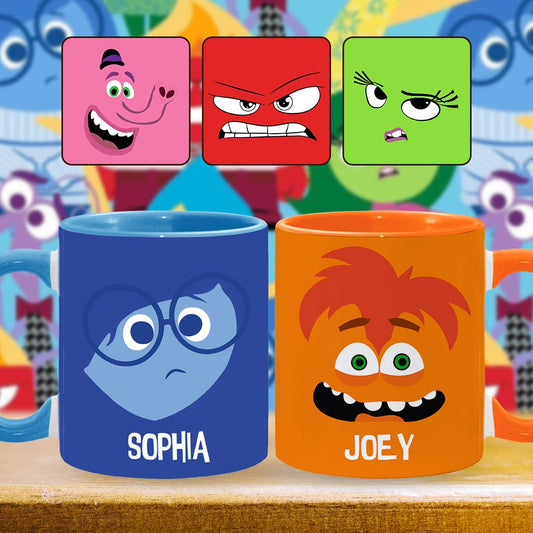 Feel All The Feels - Personalized Accent Mug