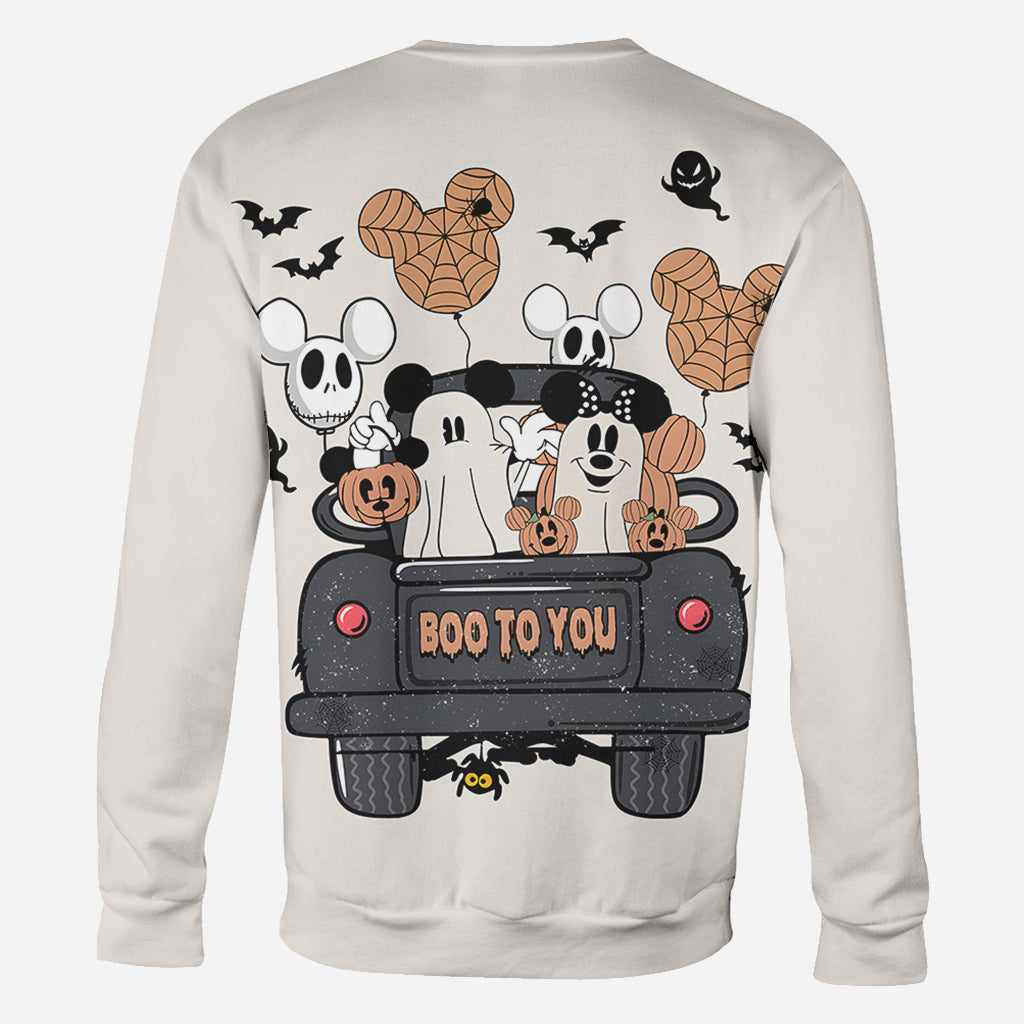 Nightmare On Main Street - Personalized Mouse All Over Shirt