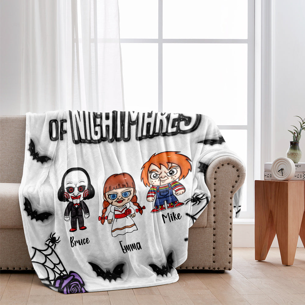 Mother Of Nightmares - Personalized Mother Blanket