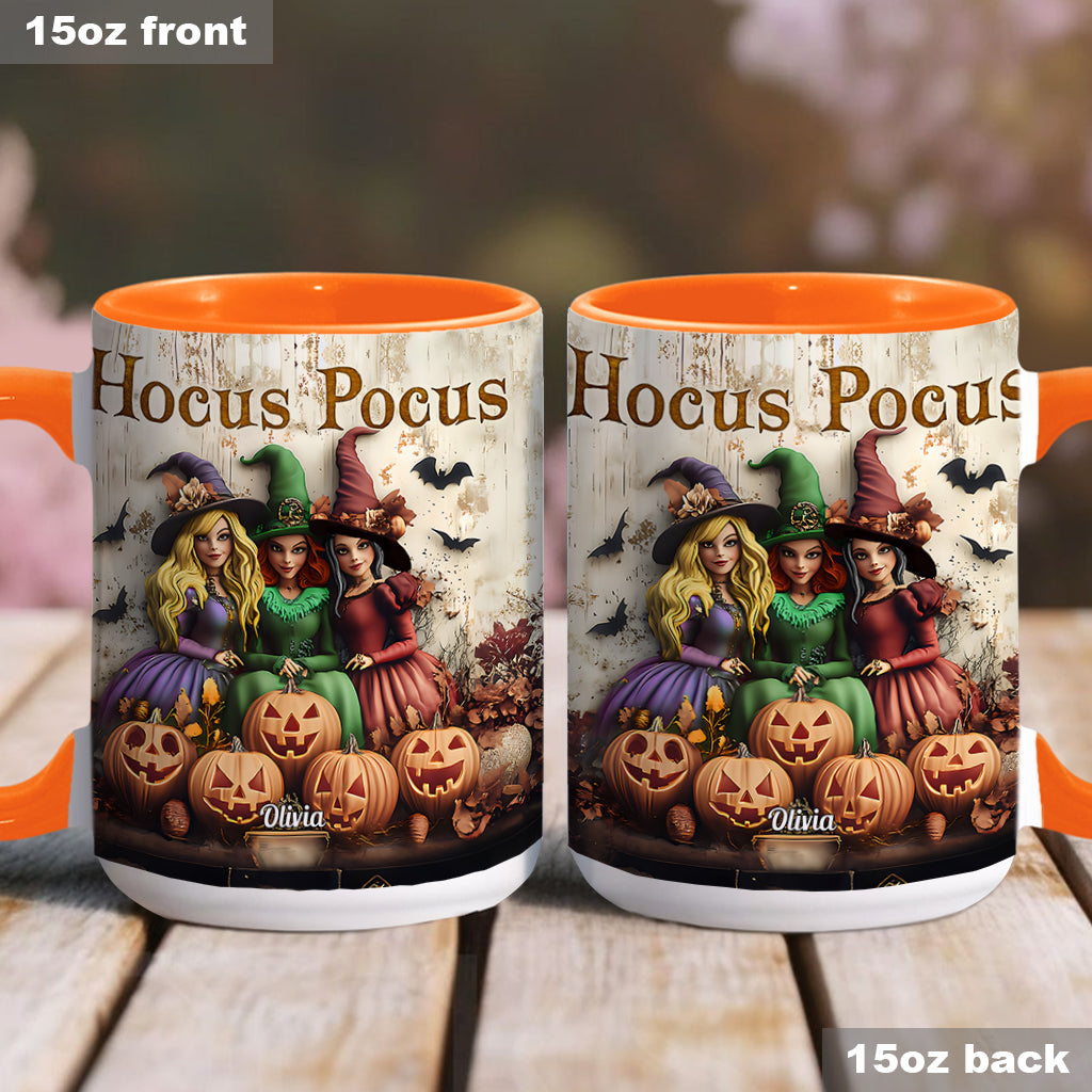The Sanderson Sisters - Personalized Three Witches Accent Mug