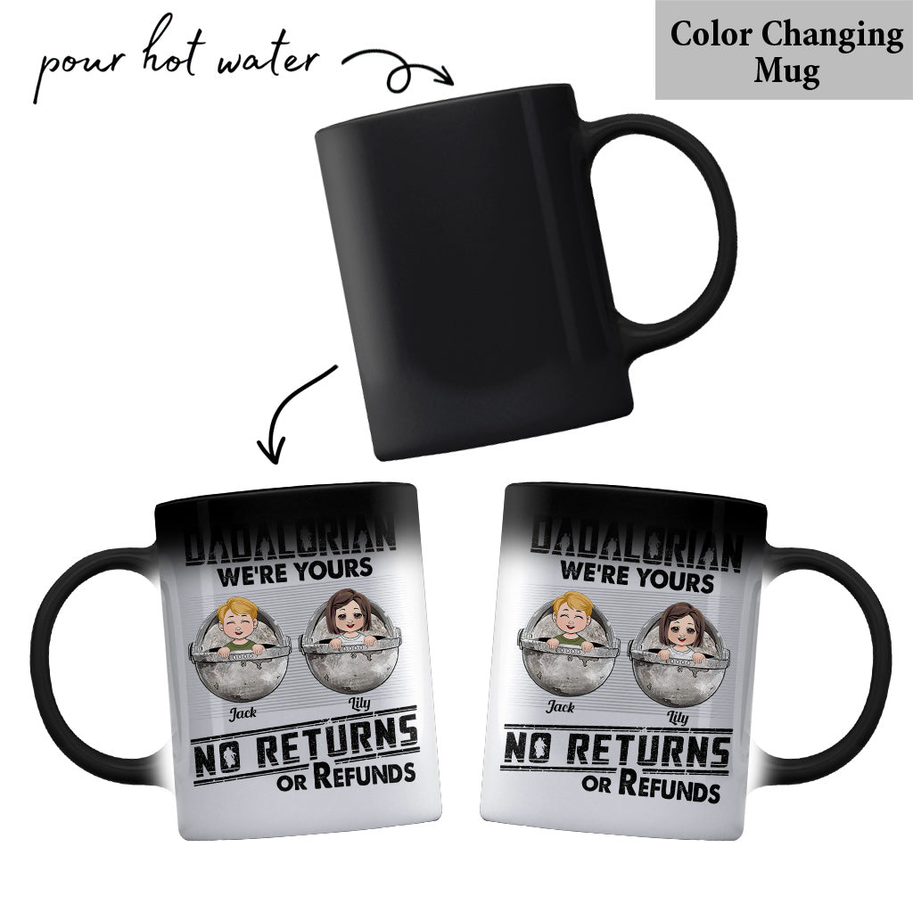 No Returns Or Refunds - Personalized The Force Mug