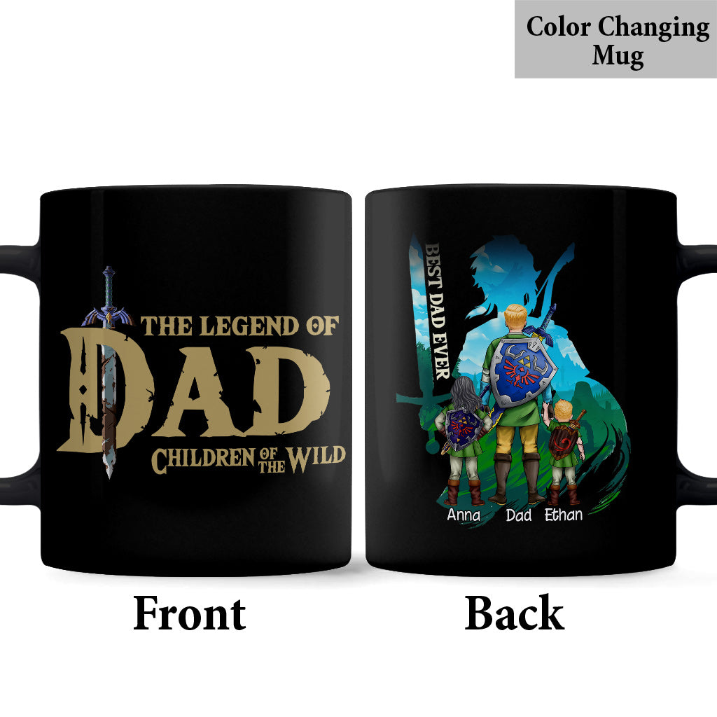 Legend Of Dad - Personalized The Hero's Legend Mug