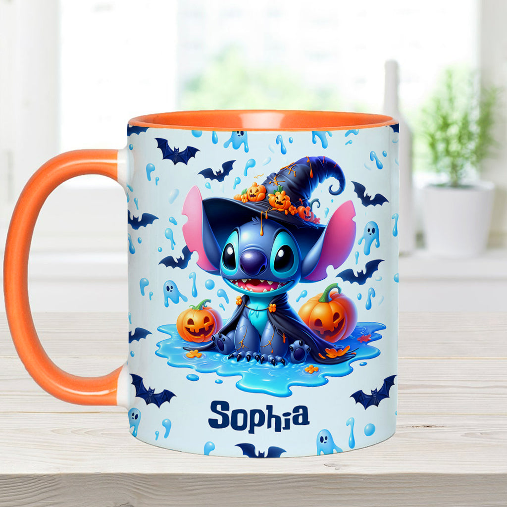 Happy Halloween - Personalized Ohana Accent Mug