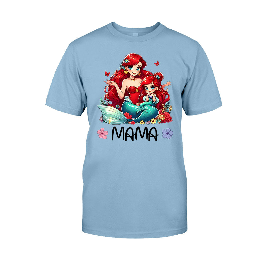 Chicano Royal Mother & Daughter - Personalized Mouse T-shirt And Hoodie