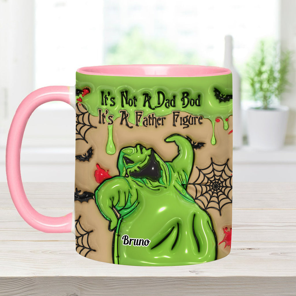 It's Not A Dad Bod It's A Father Figure - Personalized Nightmare Accent Mug