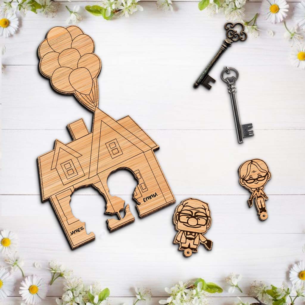 You And Me We Got This - Personalized Mouse Key Holder
