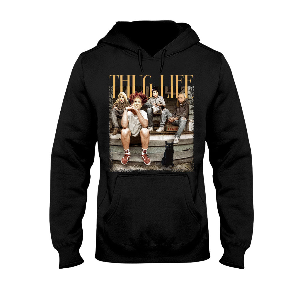 Thug Life Bad Witches - Personalized Three Witches T-shirt And Hoodie