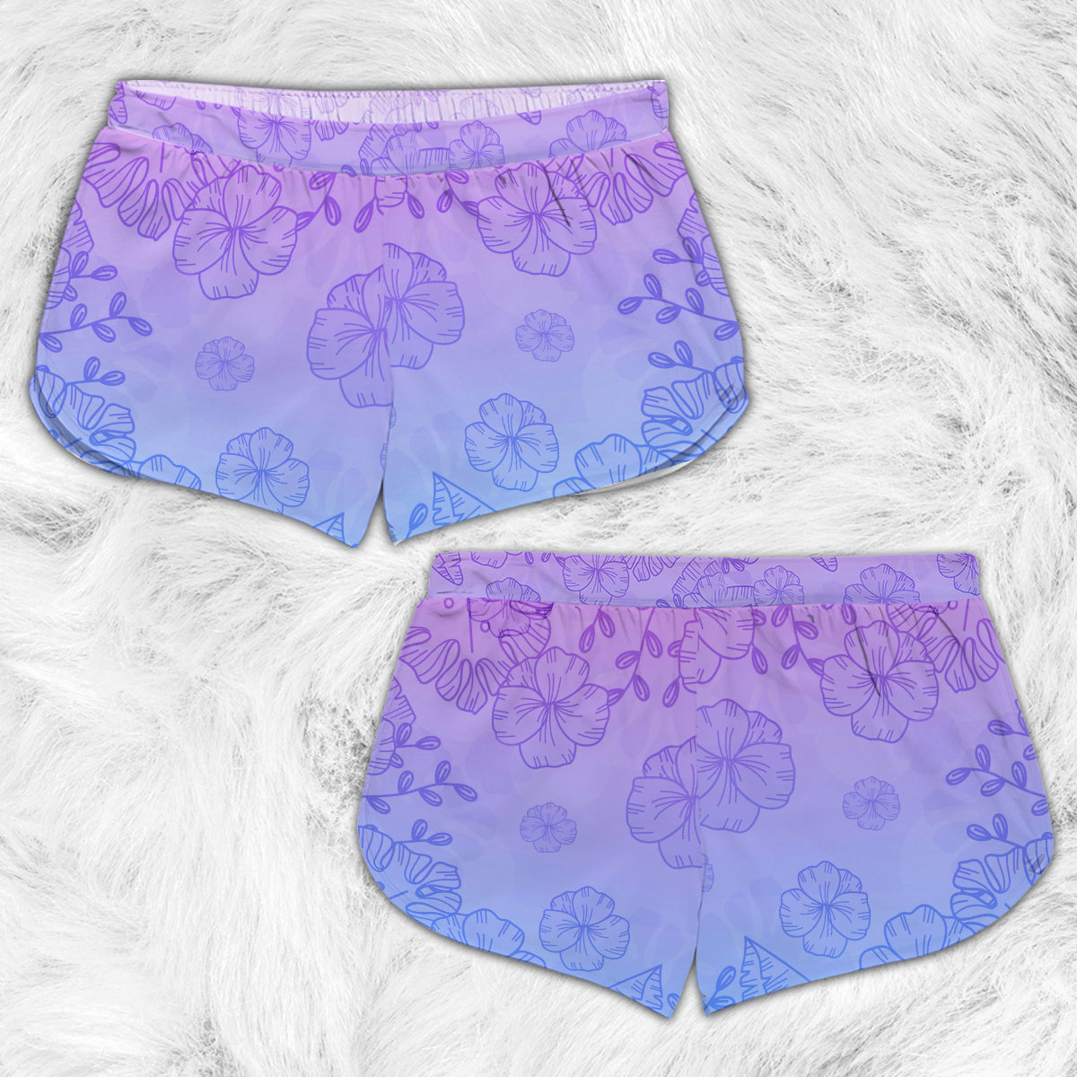 Ohana Means Family - Personalized Ohana All Over Shirt & Women Shorts