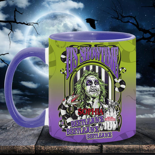 Never Trust The Living - Personalized Accent Mug
