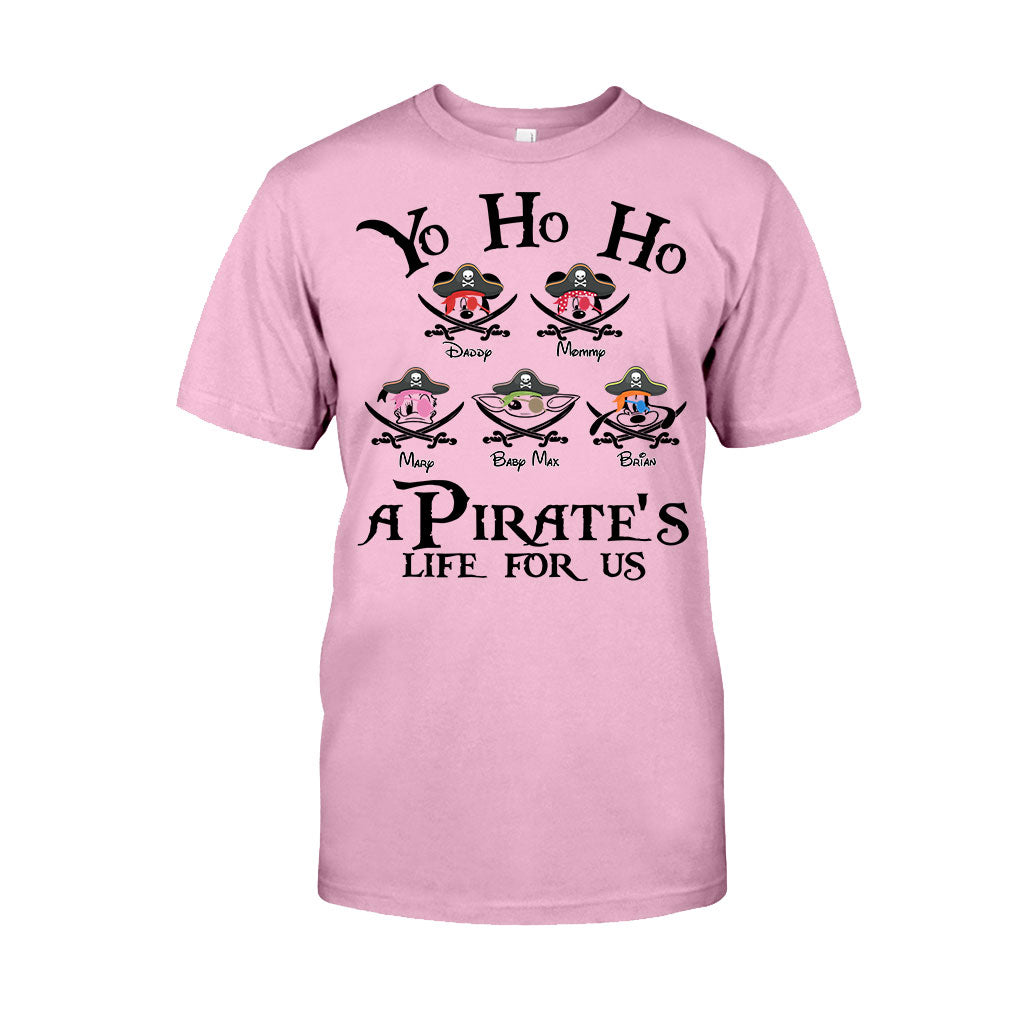 Yo Ho Ho Pirates Life For Us Family - Personalized Cruising T-shirt And Hoodie