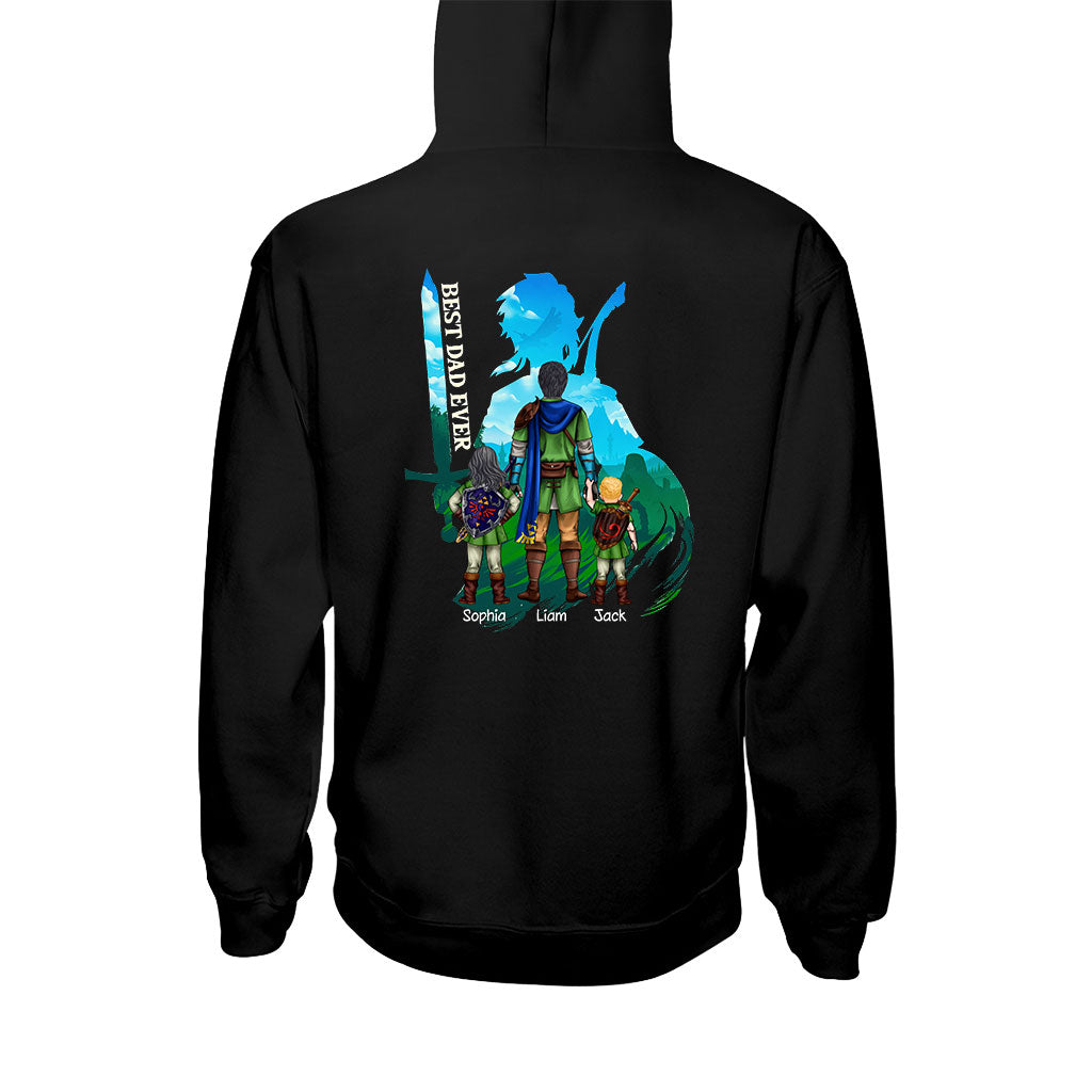 The Legend Of Dad The Hero's Legend T-shirt And Hoodie