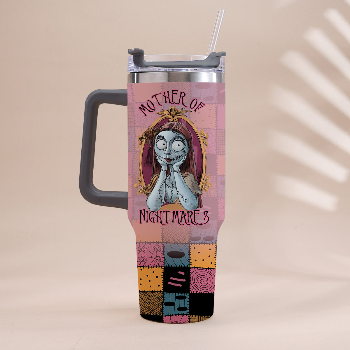 Mother Of Nightmares - Personalized Nightmare Tumbler With Handle