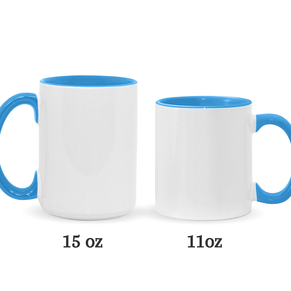 Blue Ohana - Personalized Ohana Accent Mug