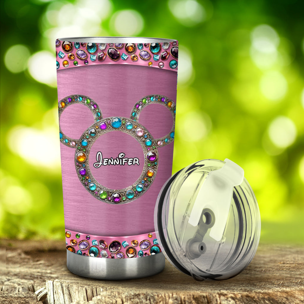 Magic Pink - Personalized Mouse Tumbler