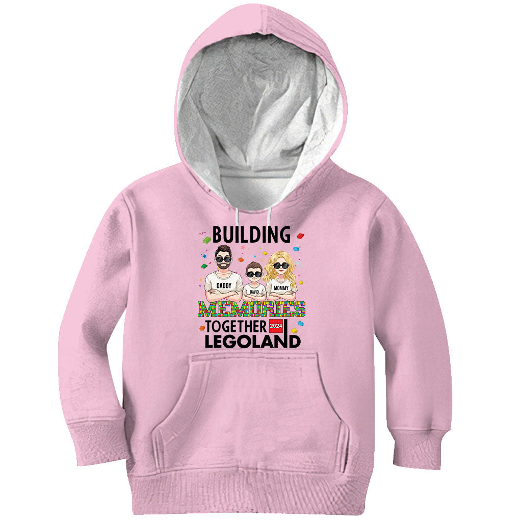 Building Memories Together - Personalized T-shirt And Hoodie