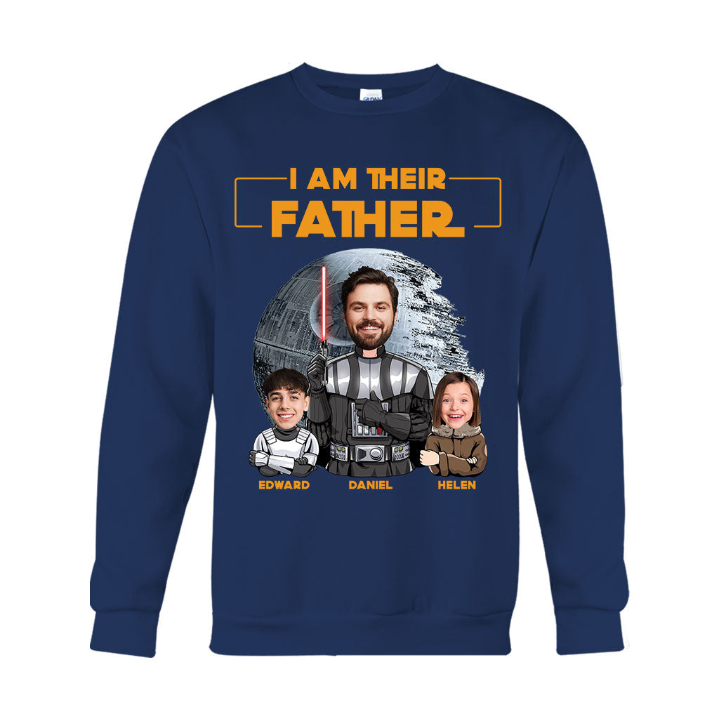 I Am Their Father - Personalized The Force T-shirt And Hoodie