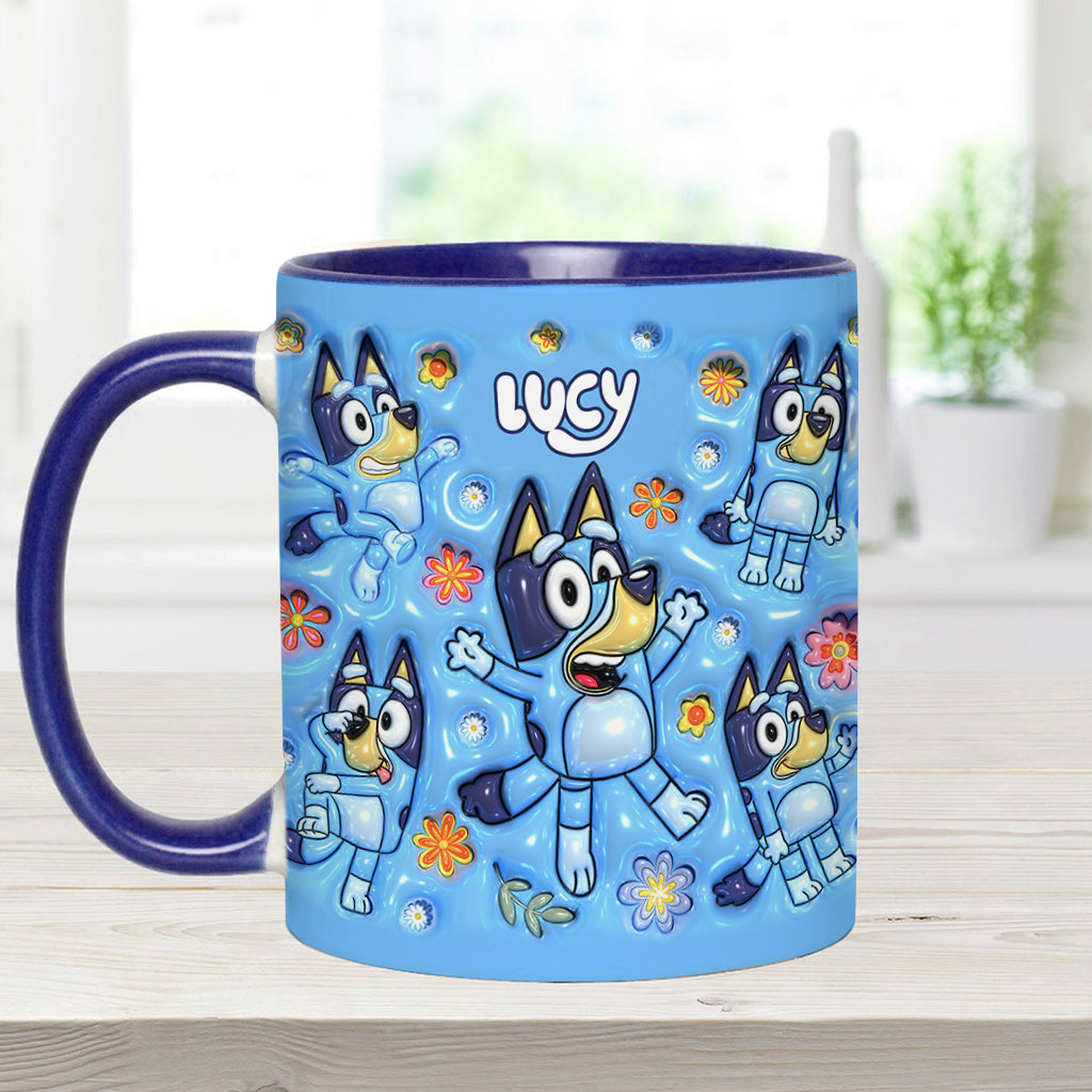 Cool Dog - Personalized Mouse Accent Mug