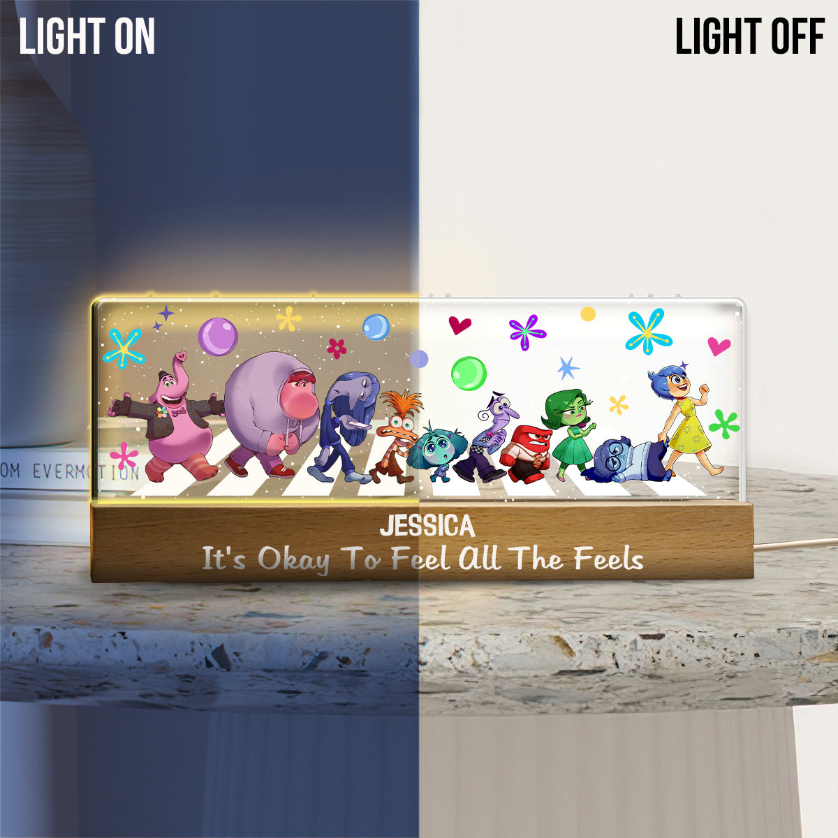 All The Feels - Personalized Custom LED Night Light