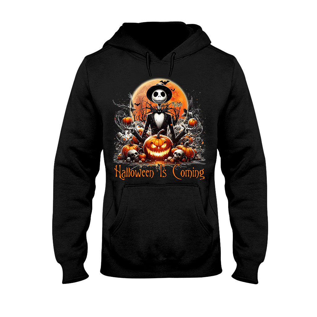 Halloween Is Coming - Personalized Nightmare T-shirt And Hoodie