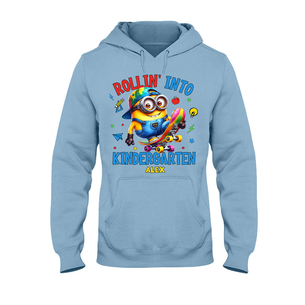 Rollin Into School - Personalized T-shirt And Hoodie