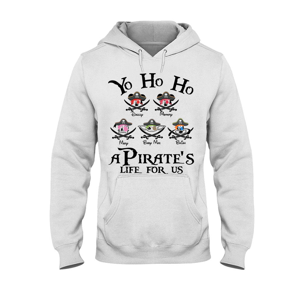 Yo Ho Ho Pirates Life For Us Family - Personalized Cruising T-shirt And Hoodie