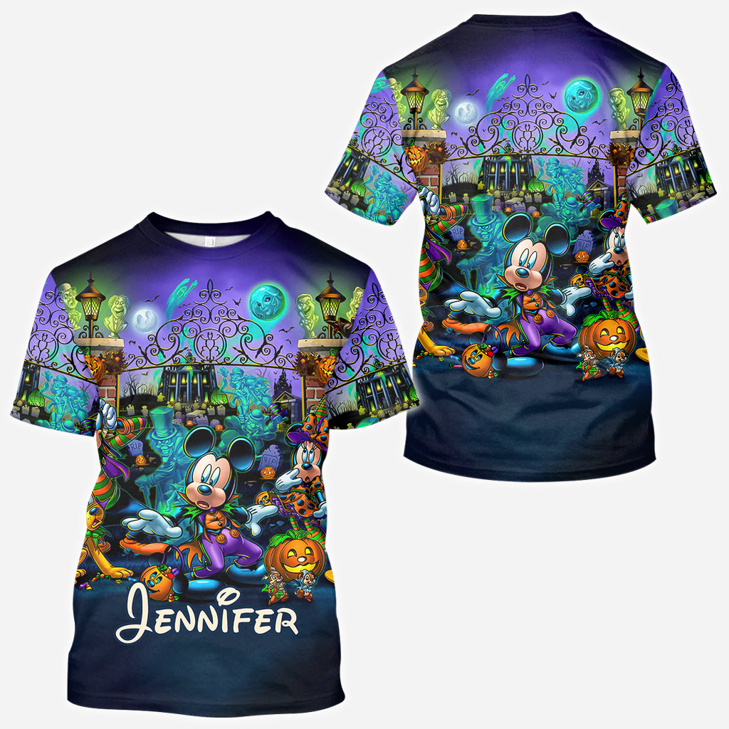 Welcome Foolish Mortals - Personalized Mouse All Over Shirt