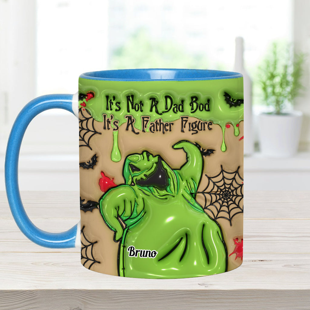 It's Not A Dad Bod It's A Father Figure - Personalized Nightmare Accent Mug