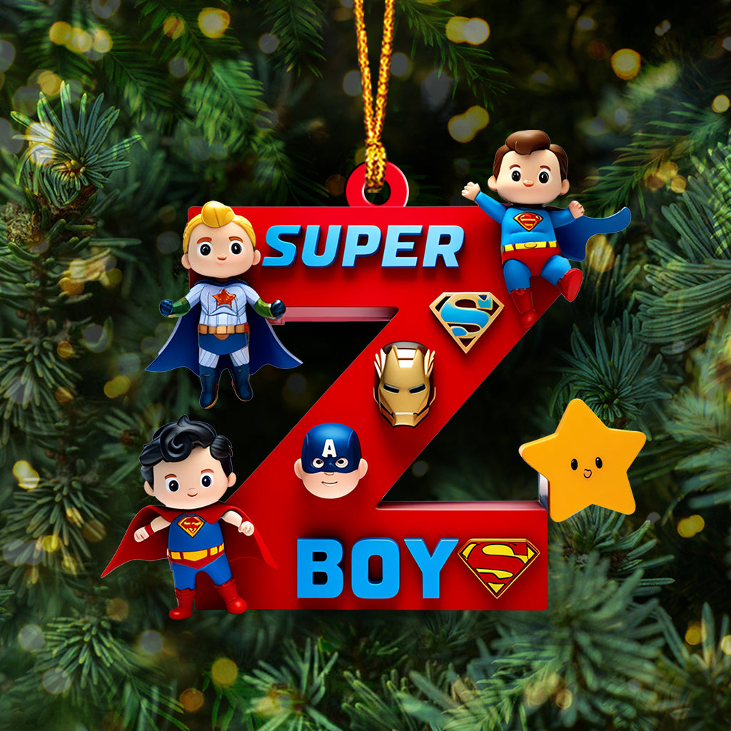 Super Kids - Personalized Kid Ornament