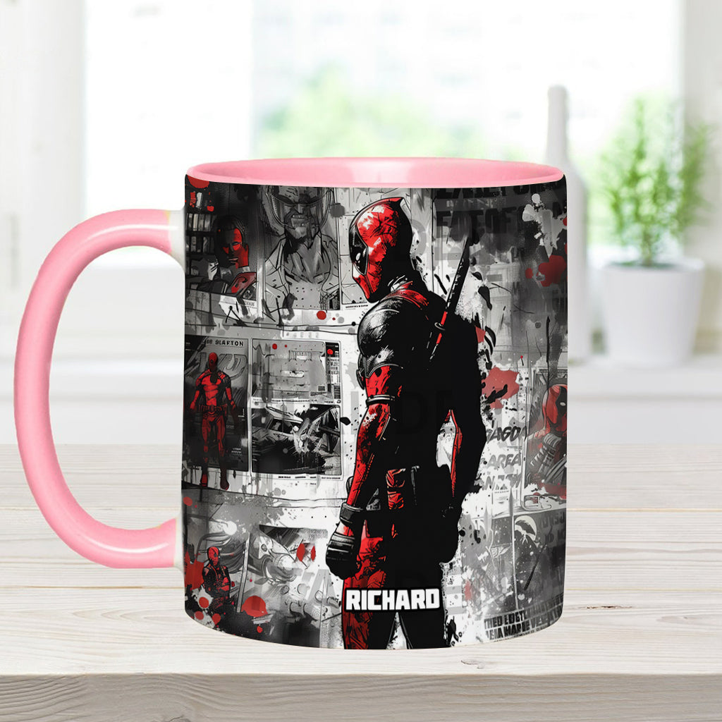 Anti-Hero - Personalized The Psychopath Accent Mug