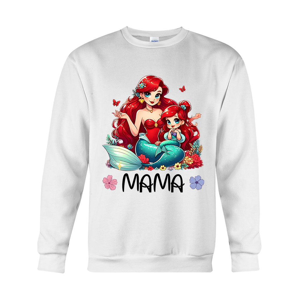 Chicano Royal Mother & Daughter - Personalized Mouse T-shirt And Hoodie