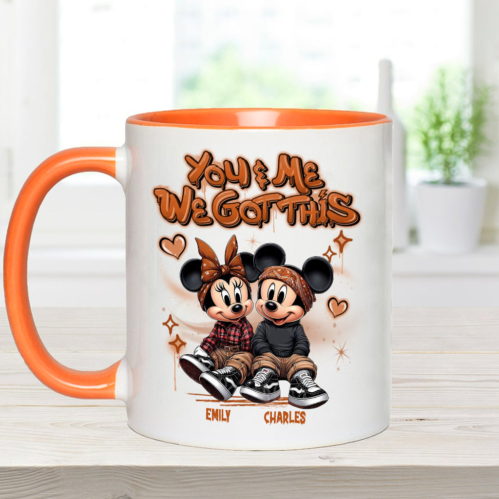 We Got This - Personalized Mouse Accent Mug