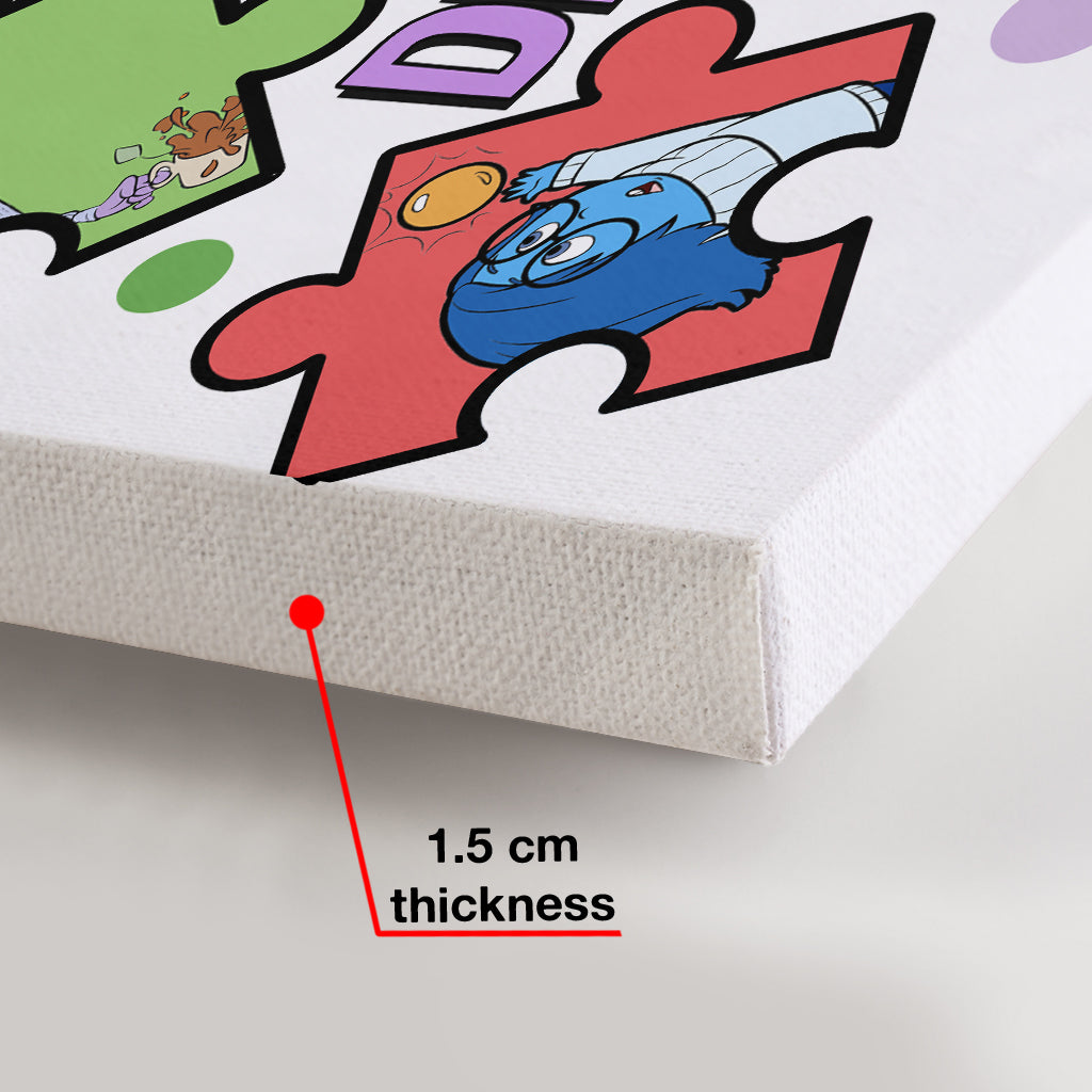 It's Okay To Be Different - Personalized Canvas And Poster
